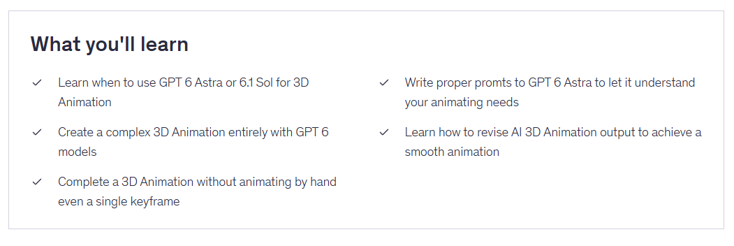 AI Animation in Blender Course, 3D Character Animation Tutorial - Image 2