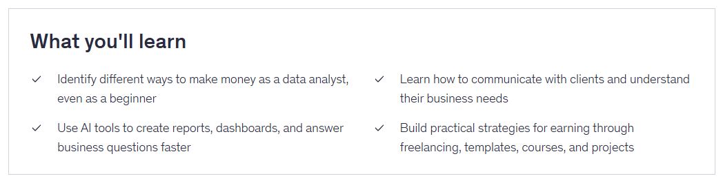 Data Analytics, AI & Dashboard Course, Learn Excel, Power BI, Freelancing & Income Skills - Image 3