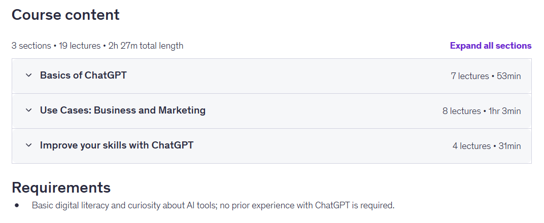 ChatGPT Course for Beginners, AI Productivity Training, Prompt Writing & Digital Marketing - Image 2
